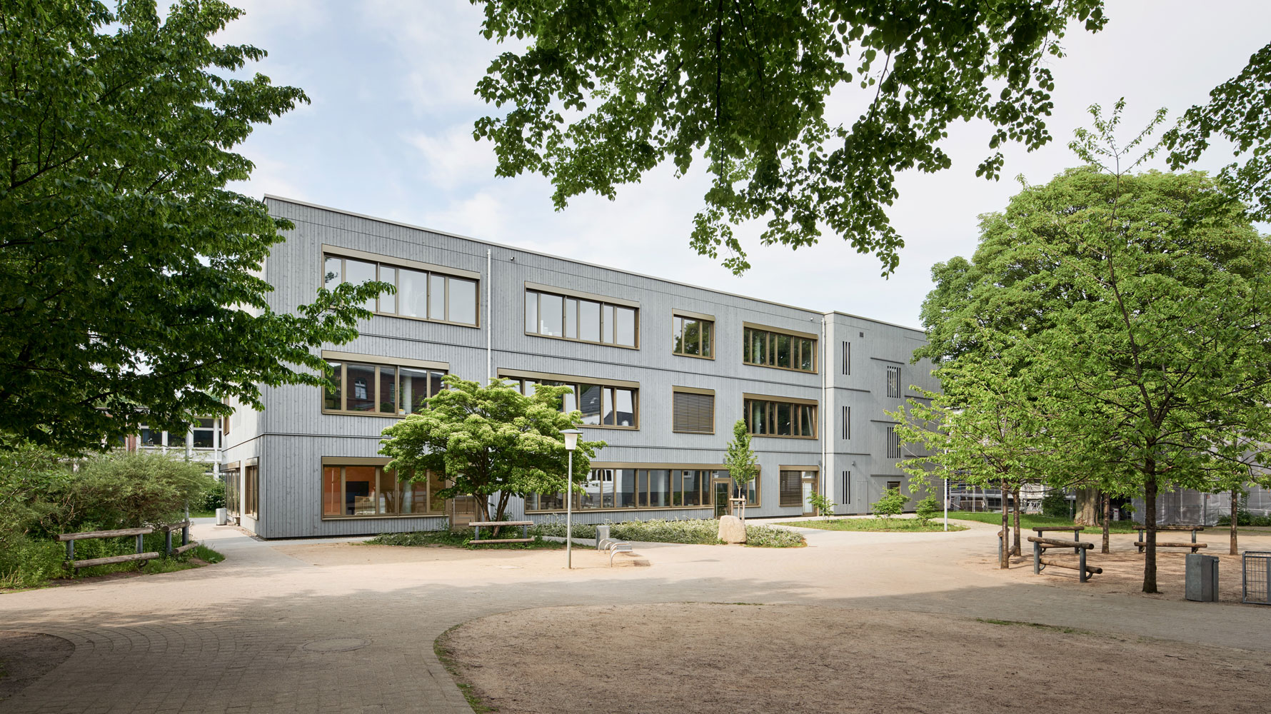 Stadtteilschule Bahrenfeld Außenansicht