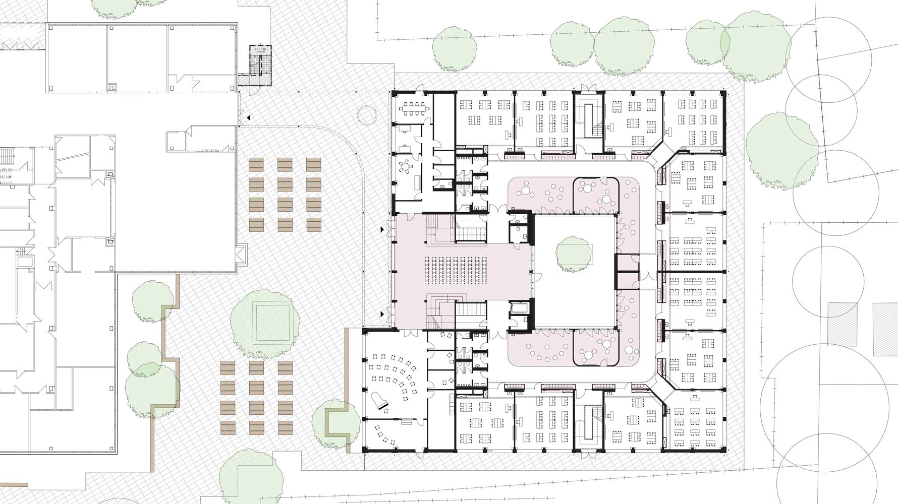 Erweiterung und Umbau Oberschule-Süd Delmenhorst - Lageplan